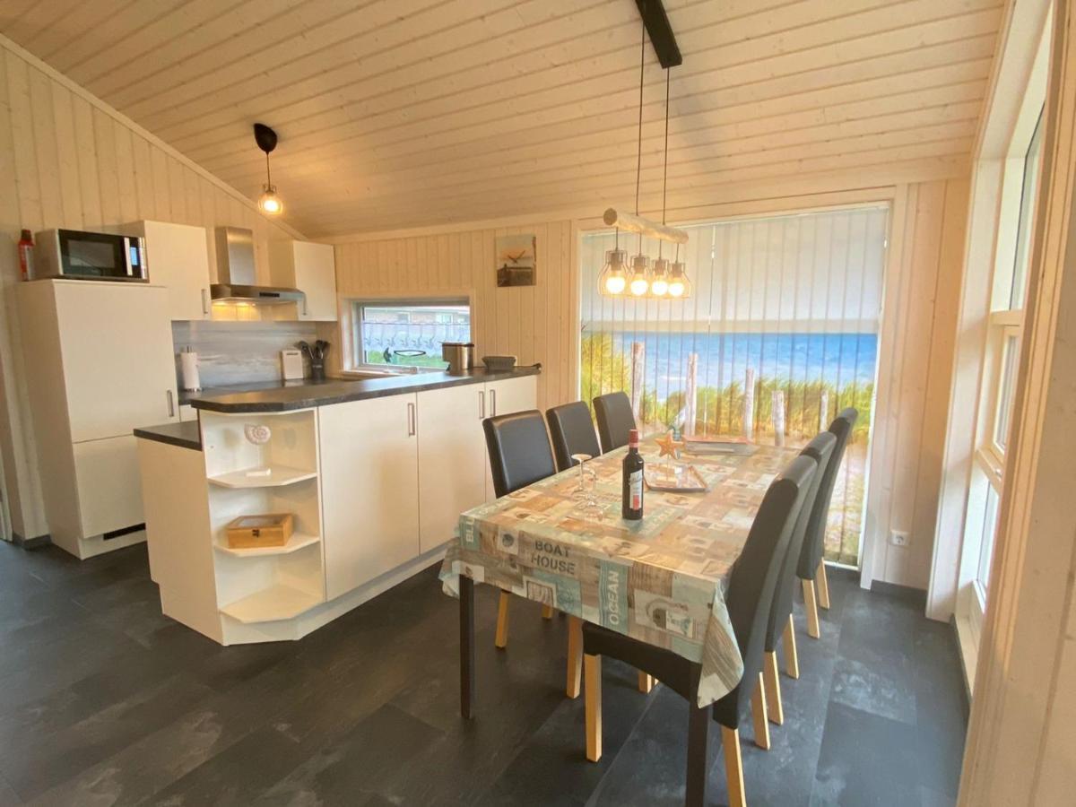 Ferienhaus Meerzeit Schweiburg Esterno foto