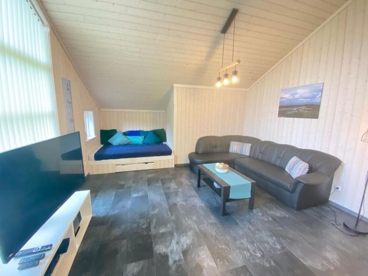 Ferienhaus Meerzeit Schweiburg Esterno foto